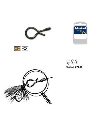Prindere Rapida Naluci Mustad, 25buc/plic