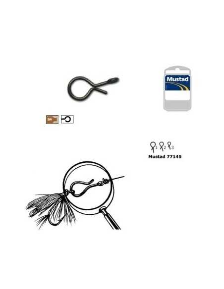 Prindere Rapida Naluci Mustad, 25buc/plic
