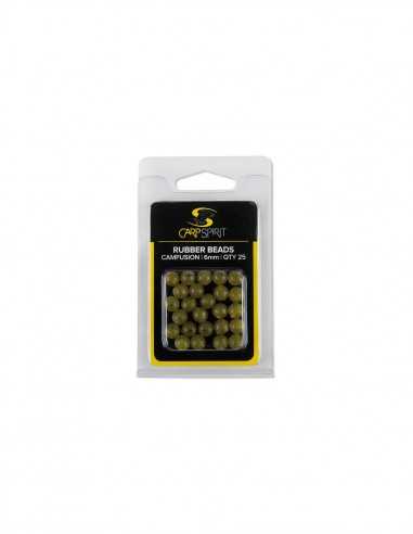 Rubber Beads 6MM Carp Spirit 25buc
