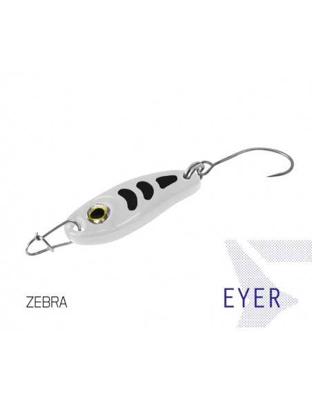 Lingurita Oscilanta Delphin Eyer, Culoare Zebra, 2.5cm, 3g Lingurita Oscilanta Delphin Eyer, Culoare Zebra, 2.5cm, 3g