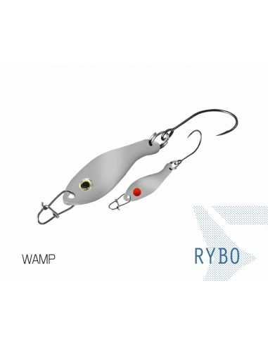 Lingurita Oscilanta Delphin Rybo, Culoare Wamp, 2.5cm, 0.5g