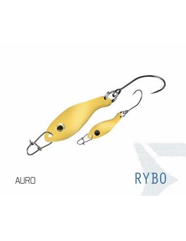 Lingurita Oscilanta Delphin Rybo, Culoare Auro, 2.5cm, 0.5g