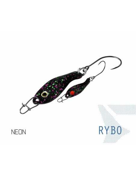 Lingurita Oscilanta Delphin Rybo, Culoare Neon, 2.5cm, 0.5g Lingurita Oscilanta Delphin Rybo, Culoare Neon, 2.5cm, 0.5g