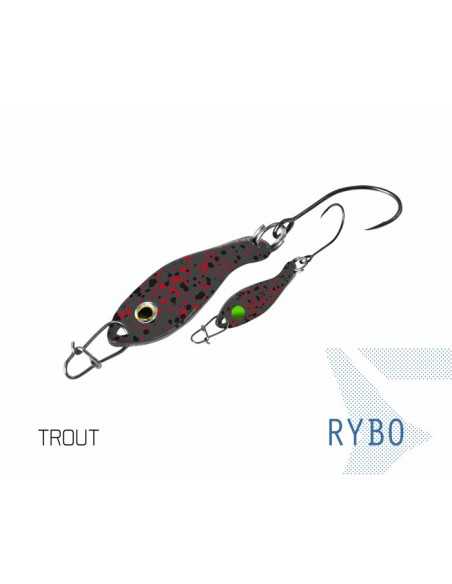 Lingurita Oscilanta Delphin Rybo, Culoare Trout, 2.5cm, 0.5g Lingurita Oscilanta Delphin Rybo, Culoare Trout, 2.5cm, 0.5g