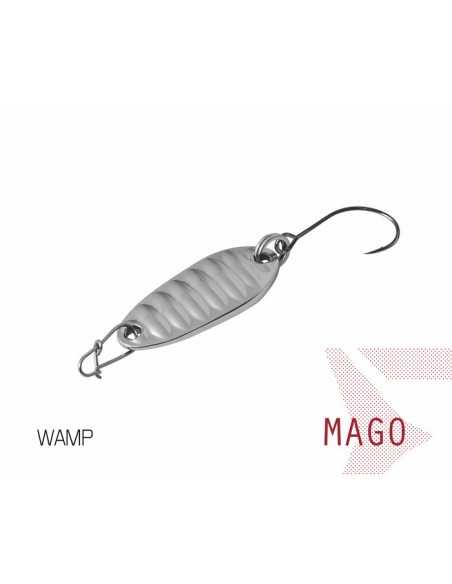 Lingurita Oscilanta Delphin Mago, Culoare Wamp, 2.4cm, 2g Lingurita Oscilanta Delphin Mago, Culoare Wamp, 2.4cm, 2g