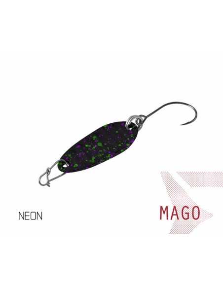 Lingurita Oscilanta Delphin Mago, Culoare Neon, 2.4cm, 2g Lingurita Oscilanta Delphin Mago, Culoare Neon, 2.4cm, 2g