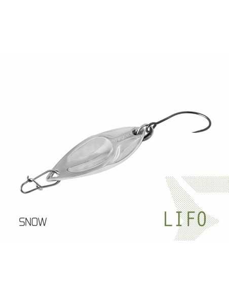 Lingurita Oscilanta Delphin Lifo, Culoare Snow, 2.7cm, 2.5g Lingurita Oscilanta Delphin Lifo, Culoare Snow, 2.7cm, 2.5g