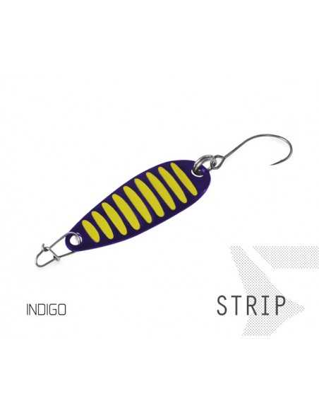 Lingurita Oscilanta Delphin Strip, Culoare Indigo, 3.2cm, 2g Lingurita Oscilanta Delphin Strip, Culoare Indigo, 3.2cm, 2g
