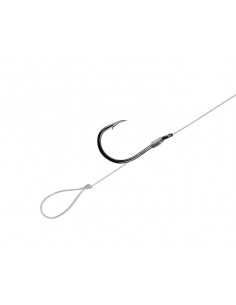 Montura Feeder Delphin FLR Loop, Carlig Nr. 8, Rig 8cm, 6buc/plic 2