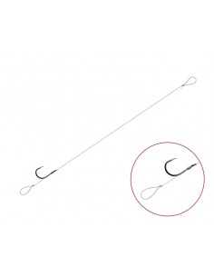 Montura Feeder Delphin FLR Loop, Carlig Nr. 8, Rig 8cm, 6buc/plic