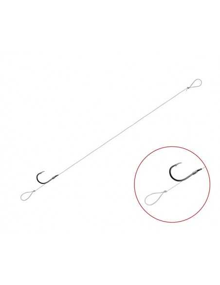 Montura Feeder Delphin FLR Loop, Carlig Nr. 6, Rig 12cm, 6buc/plic Montura Feeder Delphin FLR Loop, Carlig Nr. 6, Rig 12cm, 6buc/plic