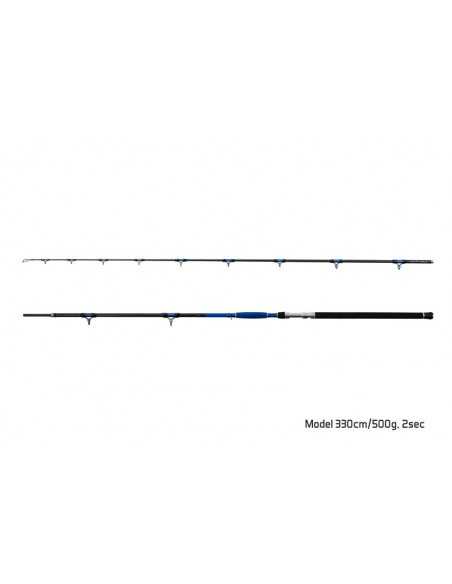 Lanseta Delphin Hazard, 3.30m, 500g, 2buc Lanseta Delphin Hazard, 3.30m, 500g, 2buc