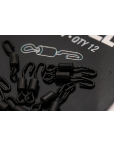 Vartej cu Agrafa Rapida Korda Spinner Swivel, Nr.11, 12buc/plic
