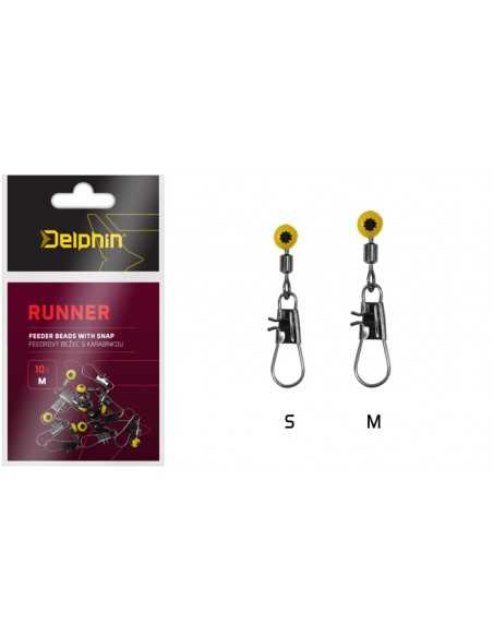Vartej culisant cu agrafa Delphin RUNNER, 10buc/plic Vartej culisant cu agrafa Delphin RUNNER, 10buc/plic