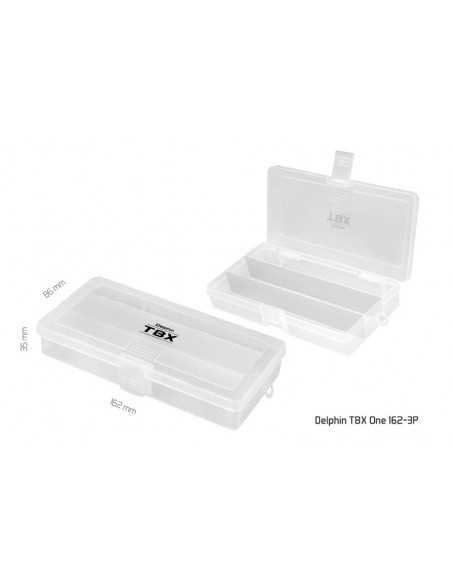 Cutie pentru Accesorii Delphin TBX One 162-3P, 16.2x8.6x3.5cm Cutie pentru Accesorii Delphin TBX One 162-3P, 16.2x8.6x3.5cm