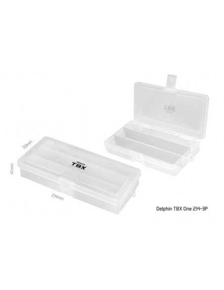 Cutie pentru Accesorii Delphin TBX One 214-3P, 21.4x11.3x4.1cm Cutie pentru Accesorii Delphin TBX One 214-3P, 21.4x11.3x4.1cm
