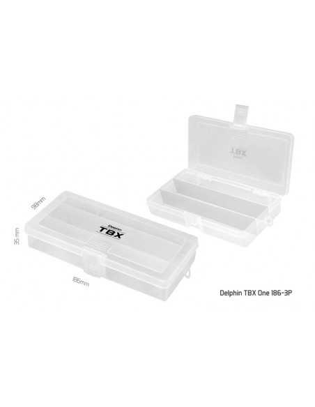 Cutie pentru Accesorii Delphin TBX One 186-3P, 18.6x9.8x3.5cm Cutie pentru Accesorii Delphin TBX One 186-3P, 18.6x9.8x3.5cm