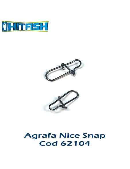Agrafa Hitfish Nice Snap, 11buc/plic