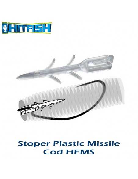 Stoper plastic Hitfish Missile, 15buc/plic