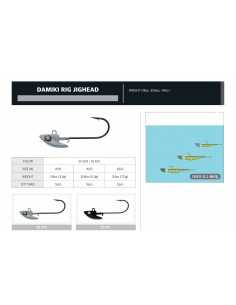 Jig Head Damiki Rig, Carlig Nr.1/0, 3.5gr, 5buc/plic 2