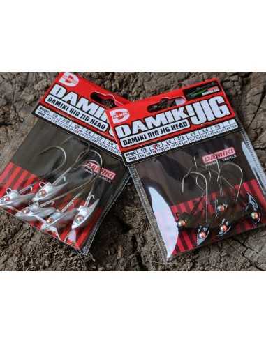 Jig Head Damiki Rig, Carlig Nr.1/0, 3.5gr, 5buc/plic