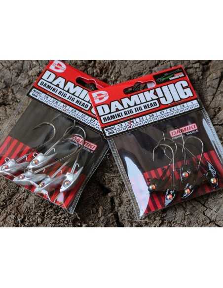 Jig Head Damiki Rig, Carlig Nr.2/0, 7gr, 5buc/plic
