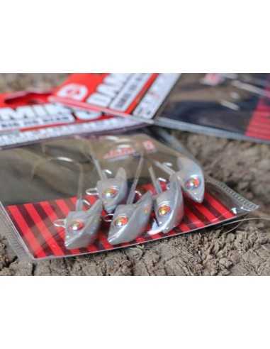 Jig Head Damiki Rig, Carlig Nr.2/0, 7gr, 5buc/plic