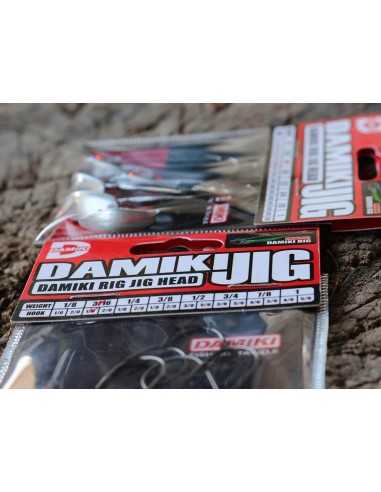 Jig Head Damiki Rig, Carlig Nr.2/0, 7gr, 5buc/plic