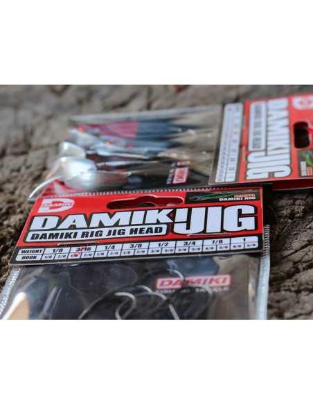 Jig Head Damiki Rig, Carlig Nr.2/0, 7gr, 5buc/plic