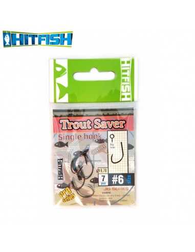 Carlig Hitfish Pastrav Debarbetat Trout Saver, 7buc/plic
