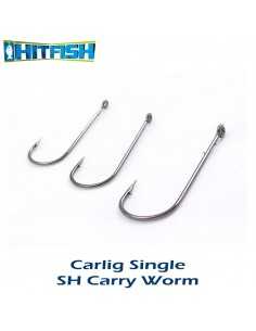 Carlig Hitfish SH Carry Worm, 8-12buc/plic