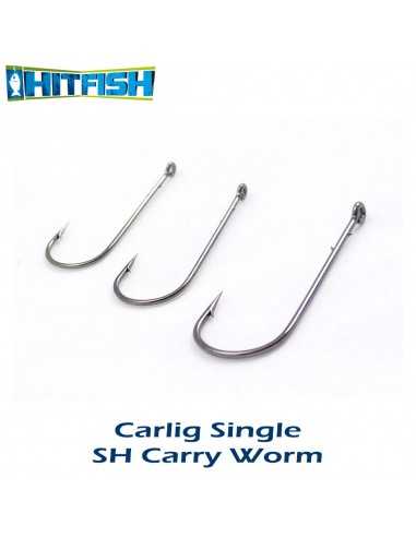 Carlig Hitfish SH Carry Worm, 8-12buc/plic
