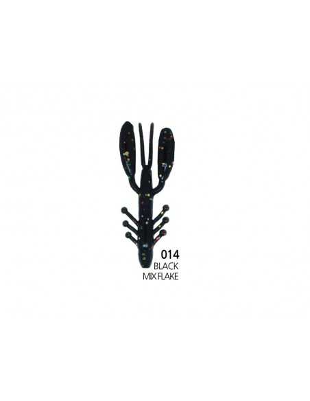 Creature Damiki Air Craw, Culoare Black Mix Flake, 5.6cm, 10buc/plic Creature Damiki Air Craw, Culoare Black Mix Flake, 5.6cm, 10buc/plic
