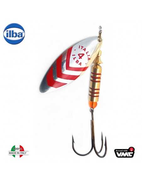 Rotativa Ilba Lungo Silver/Red, Culoare argintiu/rosu, 3gr, Nr. 1