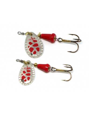 Rotativa Ilba Spark Classic Silver/Red, Culoare argintiu/rosu, 3gr, Nr. 1