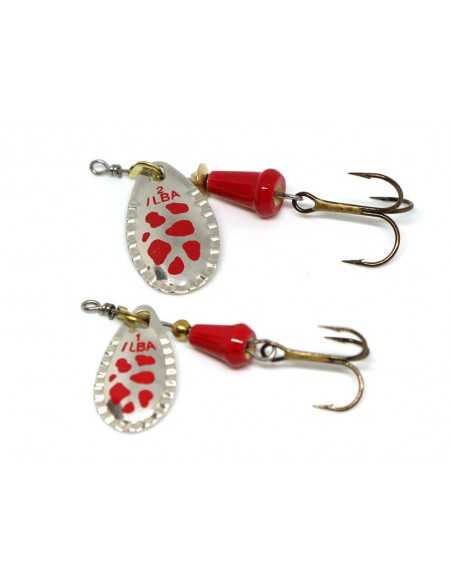 Rotativa Ilba Spark Classic Silver/Red, Culoare argintiu/rosu, 3gr, Nr. 1
