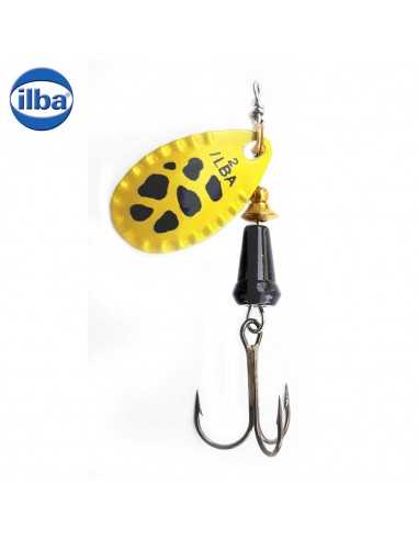 Rotativa Ilba Spark Color, Culoare Yellow/Black, 5.5gr, Nr. 2