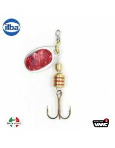 Rotativa Ilba Tondo Alpha, Culoare Silver/Alpha Red, 2gr, Nr. 0