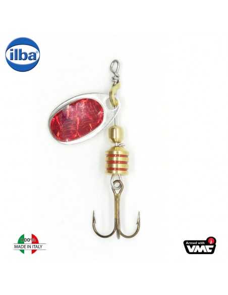 Rotativa Ilba Tondo Alpha, Culoare Silver/Alpha Red, 2gr, Nr. 0