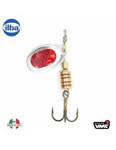 Rotativa Ilba Tondo Alpha, Culoare Silver/Alpha Red, 5gr, Nr. 2