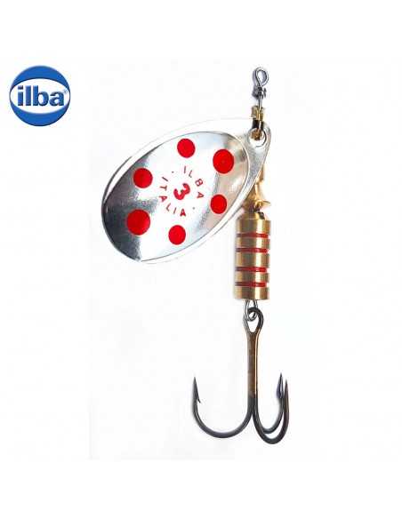 Rotativa Ilba Tondo Decorated, Culoare Silver/Red, 5gr, Nr. 2