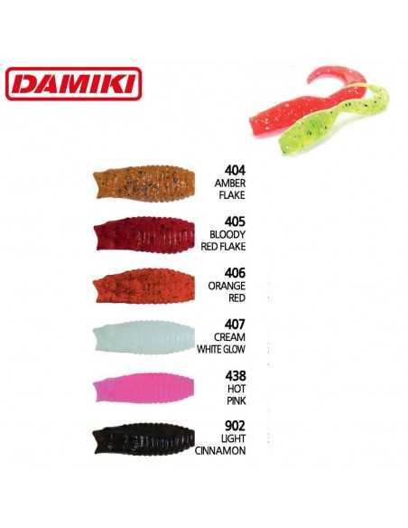 Grub Damiki WOW Grub, Culoare 407, 7.6cm, 14buc/plic