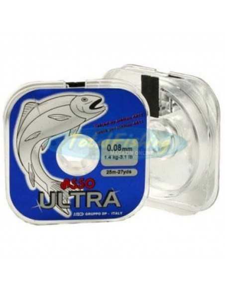 Fir Monofilament Asso, Ultra Transparent, 25m Fir Monofilament Asso, Ultra Transparent, 25m