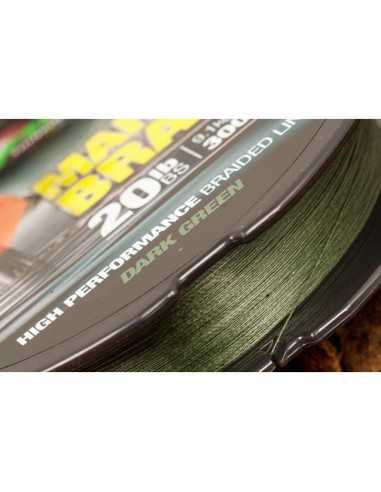 Fir Textil Korda Marker Braid, Dark Green, 0.16mm, 300m