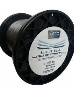 Fir Monofilament Asso Ultra Low Stretch, Smoke, 500m