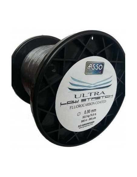 Fir Monofilament Asso Ultra Low Stretch, Smoke, 500m Fir Monofilament Asso Ultra Low Stretch, Smoke, 500m
