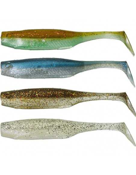 Shad Sensas Gunki Peps Clear Water Kit, 9cm, 4buc Shad Sensas Gunki Peps Clear Water Kit, 9cm, 4buc