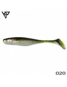 Shad KP Baits Lazy Shad, Culoare 020, 7.5cm, 5buc/plic