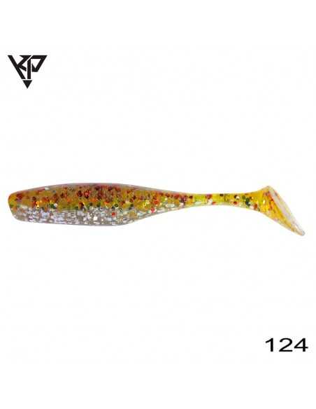 Shad KP Baits Lazy Shad, Culoare 124, 7.5cm, 5buc/plic Shad KP Baits Lazy Shad, Culoare 124, 7.5cm, 5buc/plic