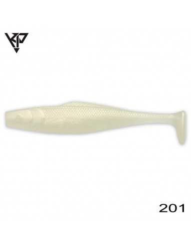 Shad KP Baits Natural Shad, Culoare 201, 8.75cm, 5buc/plic